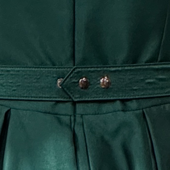 Eliza J Deep Green Off-the-Shoulder Evening/Holiday Gown, Size 10 - Picture 8 of 11